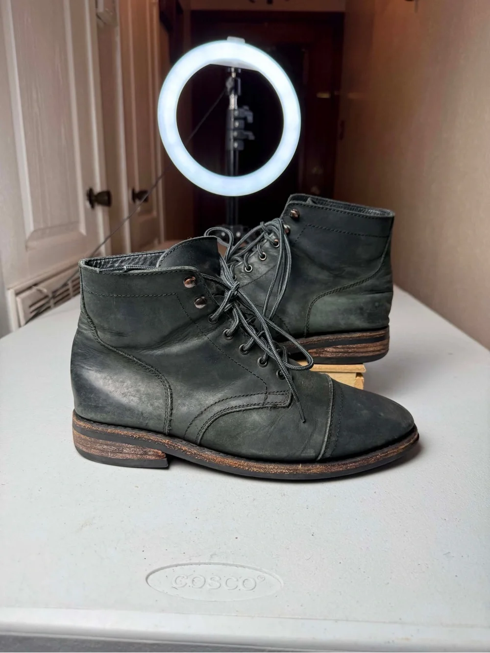 Thursday Boot Company Men’s Captain Black Matte Lace Up Boot US 10.5